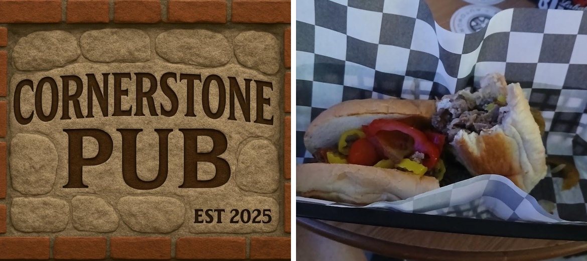 Cornerstone Pub Menu